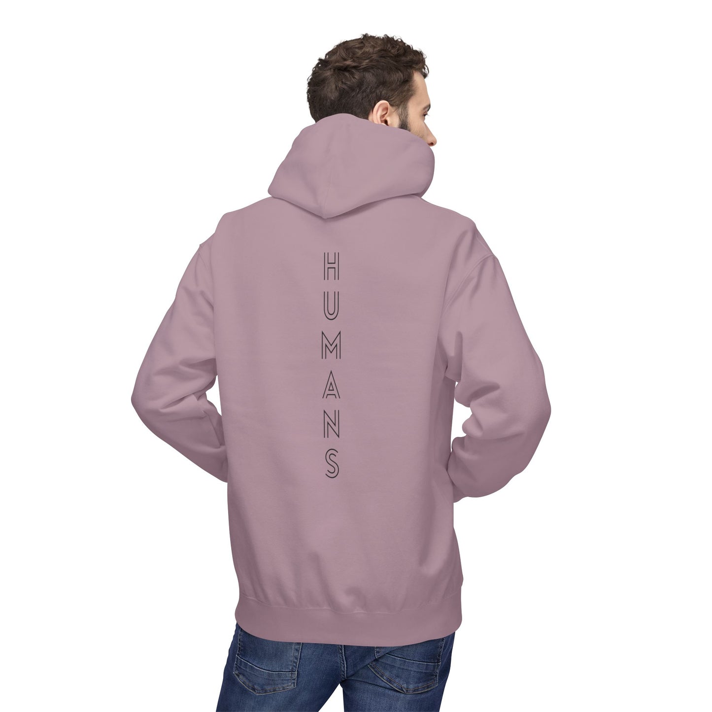 HUMANS APPAREL - The Bloodline is Humans Hoodie - Unisex Soft Style Fleece Sweatshirt