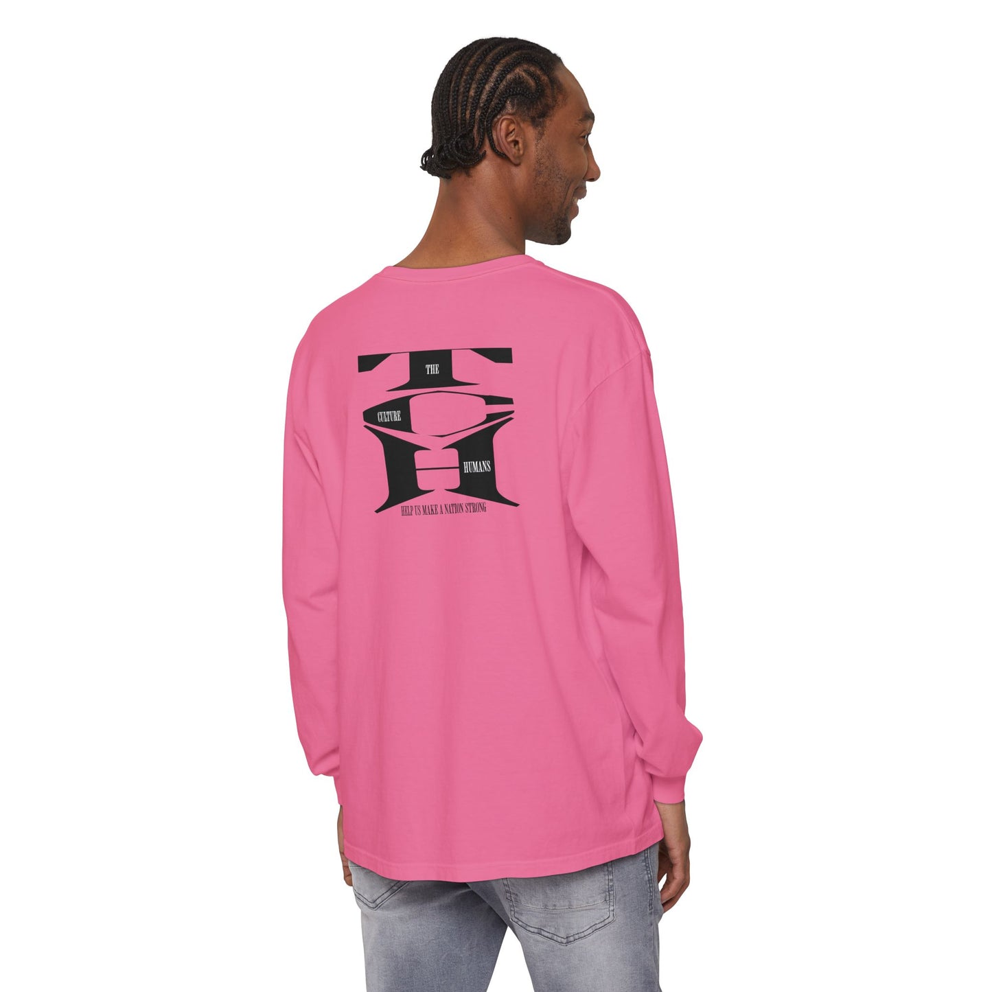 HUMANS APPAREL - Unisex Long Sleeve T-Shirt - 'Culture' Graphic Tee for Trendsetters