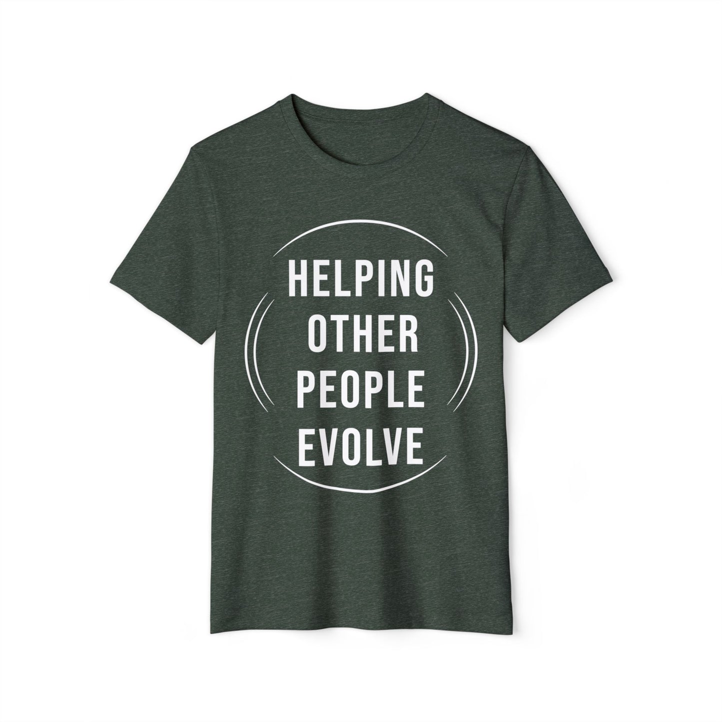 HUMANS APPAREL - Eco-Friendly Hope T-Shirt - Inspiring Message for Growth, Unisex Organic Tee.