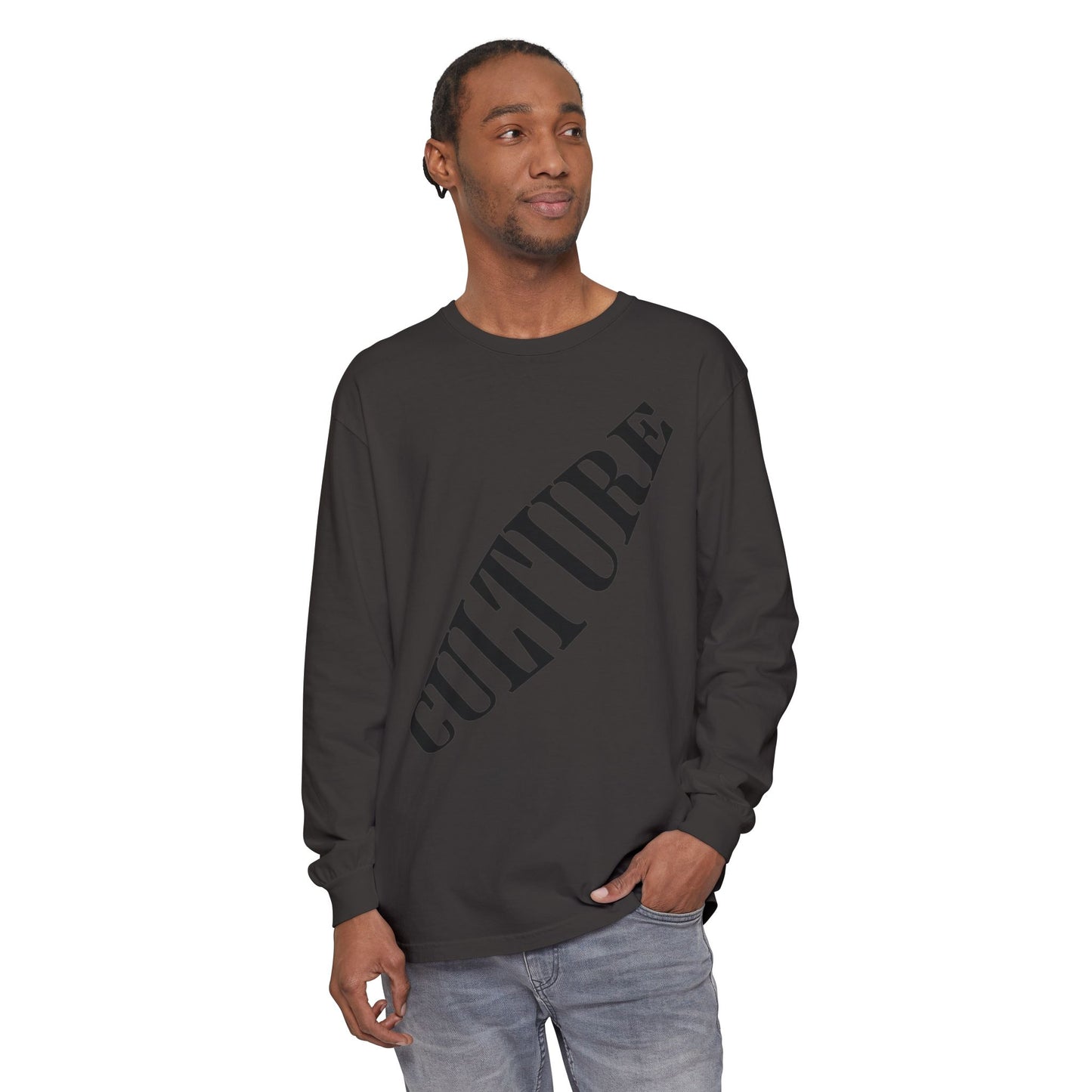 HUMANS APPAREL - Unisex Long Sleeve T-Shirt - 'Culture' Graphic Tee for Trendsetters