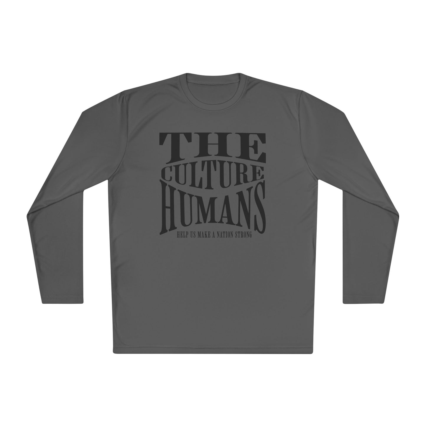 HUMANS APPAREL - Unisex Lightweight Long Sleeve Unisex Tee - The Culture Humans Design, Casual Wear