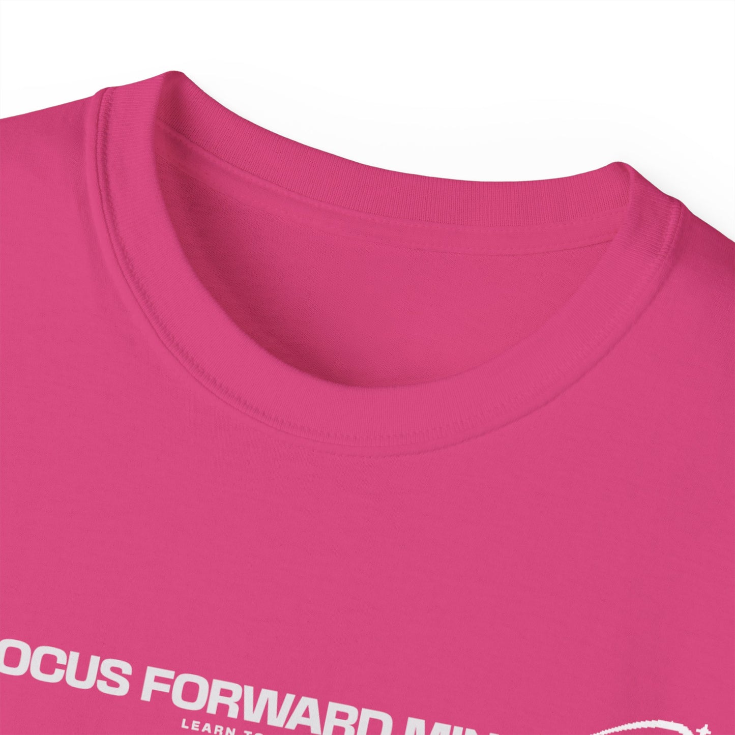 HUMANS APPAREL - Focus Forward Mindset Unisex Ultra Cotton Tee - Motivational Shirt for Everyday Inspiration
