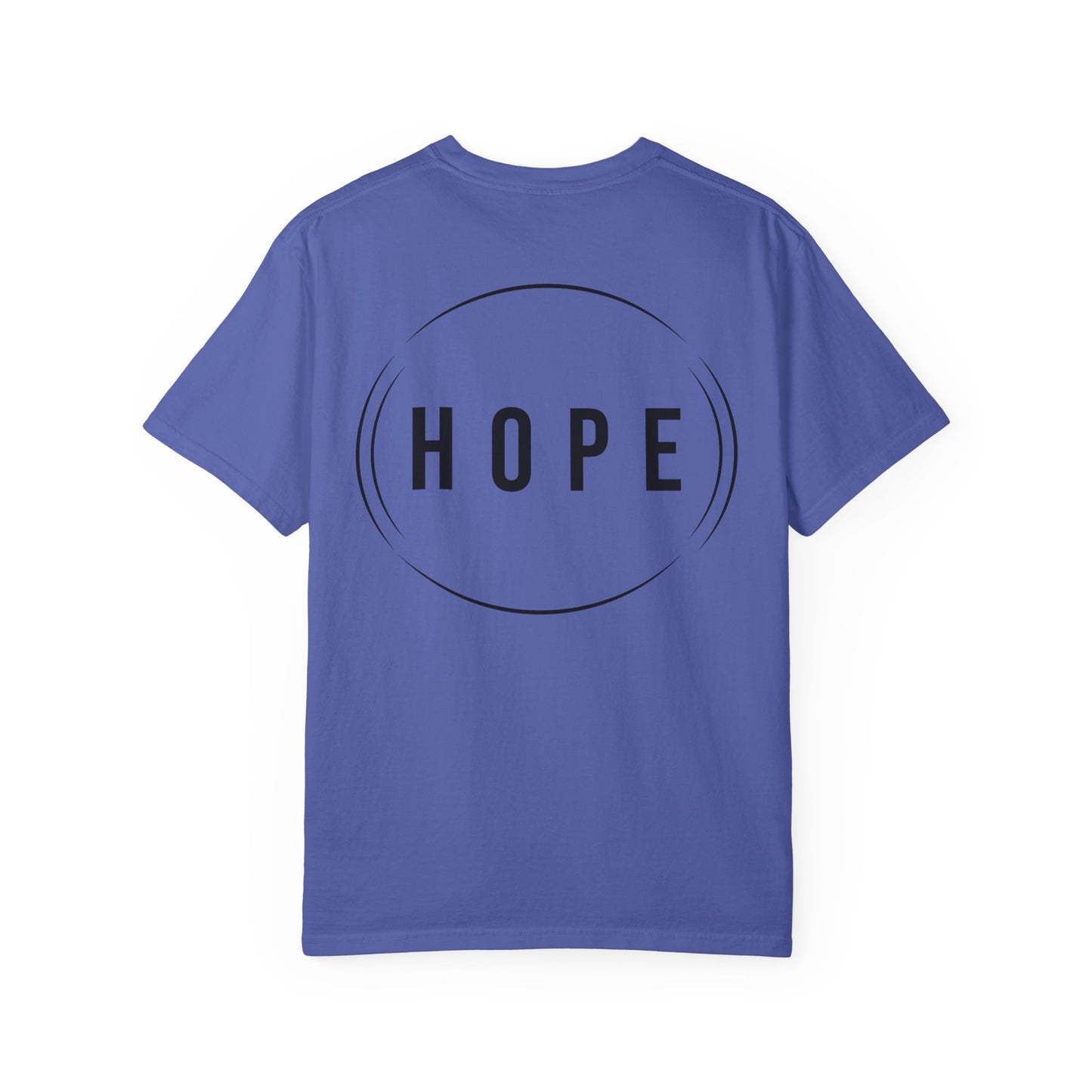 HUMANS APPAREL - Unisex Garment-Dyed T-Shirt - "Hope Helping Other People Evolve" Inspirational Tee
