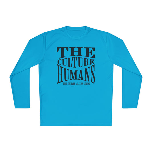 HUMANS APPAREL - Unisex Lightweight Long Sleeve Unisex Tee - The Culture Humans Design, Casual Wear