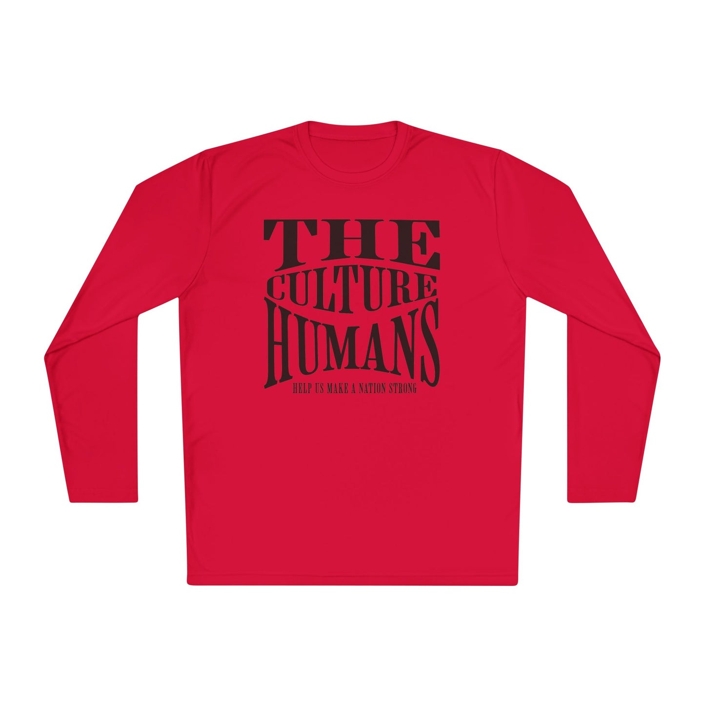 HUMANS APPAREL - Unisex Lightweight Long Sleeve Unisex Tee - The Culture Humans Design, Casual Wear