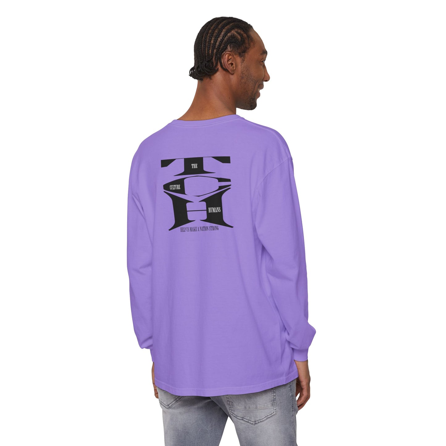 HUMANS APPAREL - Unisex Long Sleeve T-Shirt - 'Culture' Graphic Tee for Trendsetters